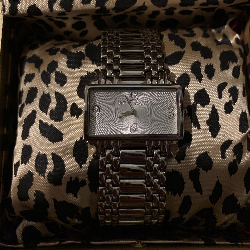 Betsey Johnson Silver Watch